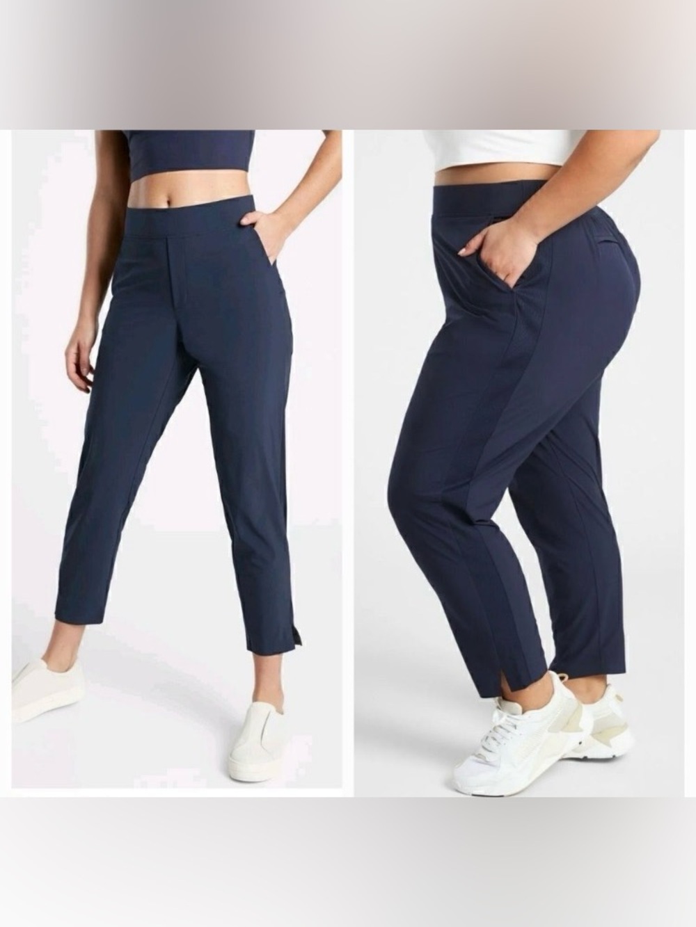 Athleta Women’s navy blue Brooklyn Ankle Pant Size 20